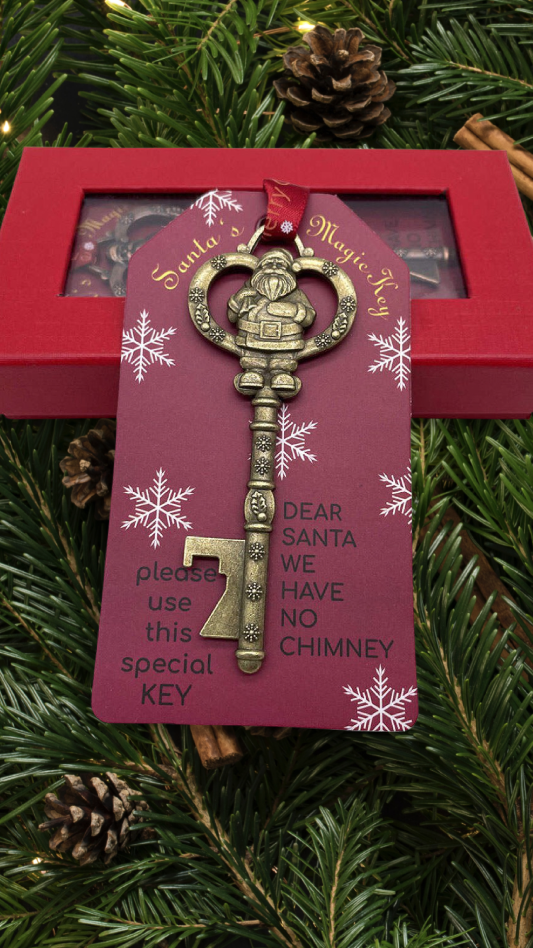 Santa's Magic Key for homes without a chimney