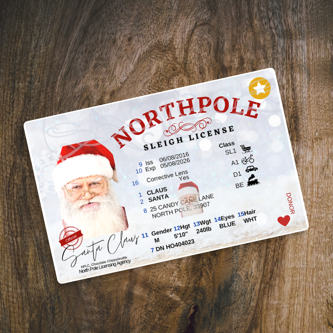 Santa's Sleigh License